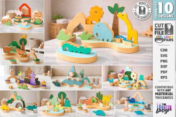 Animal Building Blocks Laser Cut Bundle: A Practical Guide for Educators and Makers