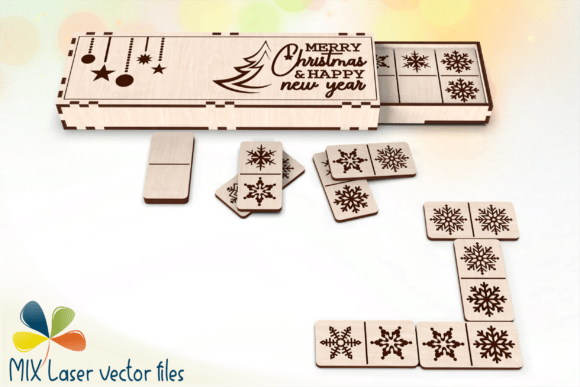 Christmas Snowflake Domino Laser Game: A Guide to Perfect Holiday Crafting