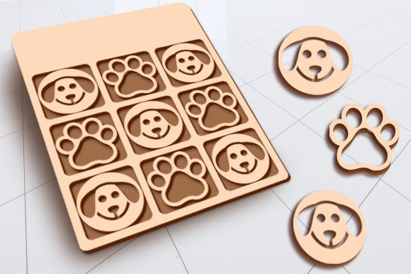 Dog Tic Tac Toe Game Laser Cut File: A Complete Guide for Creators