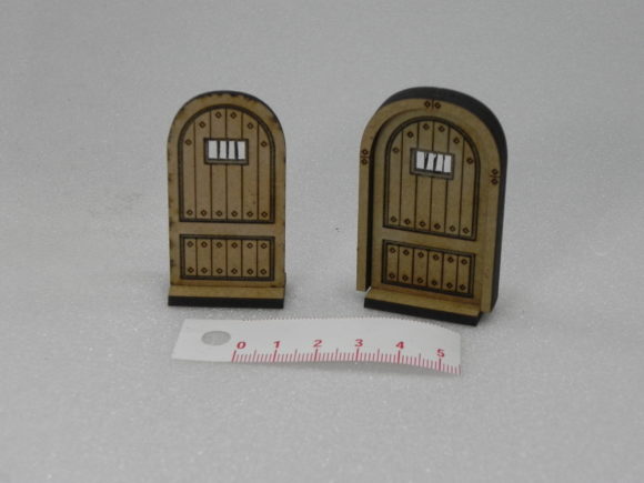 Dungeon Doors Gothic Round Style: Enhancing Your Tabletop Game Experience