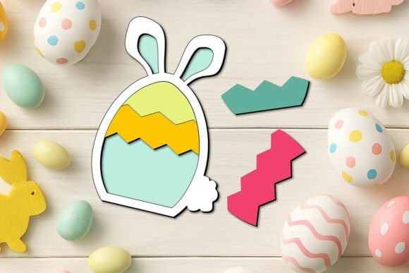 Easter Puzzle Kid Child Game Laser Gift