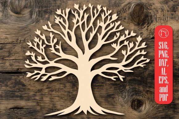 Elevate Your DIY Projects with the Tree Laser Cut SVG Cut File