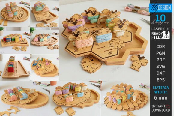 Embroidery Floss Organizer Laser Bundle: A Practical Review for Makers
