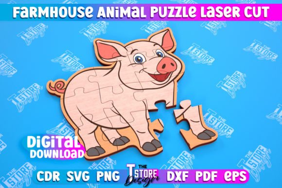 Farmhouse Puzzle Pig Shape Puzzle CNC: A Practical Guide for Creators and Makers