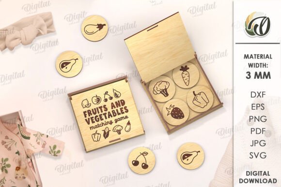 Kids Memory Game Box Laser Cut: A Digital Design Evaluation