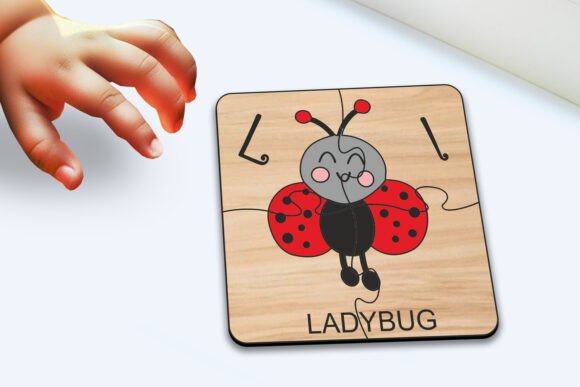 Ladybug Kid Puzzle Baby Game Child Play