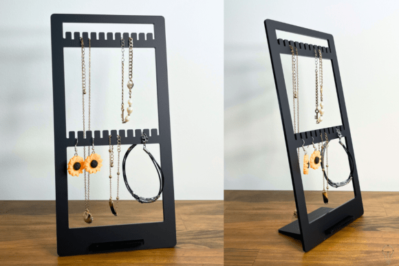 Laser Cut SVG for Stylish Jewelry Display