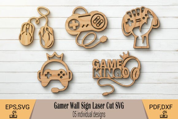 Maximizing Brand Identity and Space with Gamer Wall Sign Laser Cut SVG