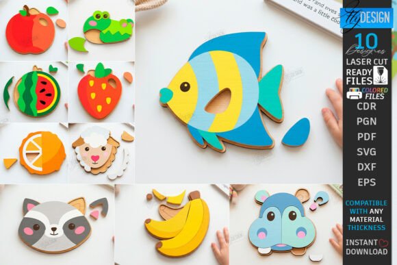 Montessori Kids Puzzle Laser Cut Bundle: A Practical Guide for Creators and Educators