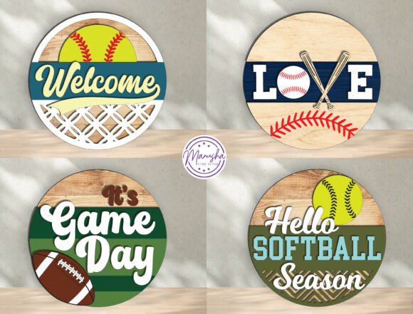 Revolutionizing Sports Decor: The Rise of the Sports Door Hanger Laser Cut SVG Bundle