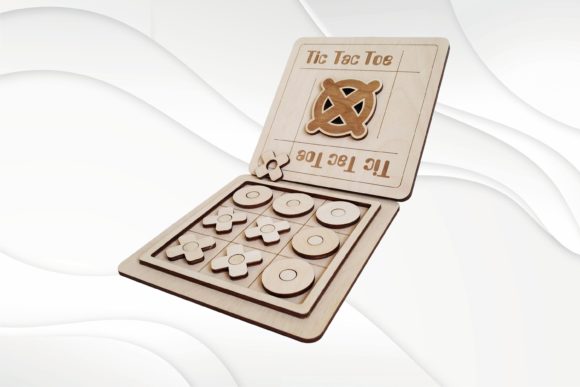 Tic Tac Toe: A Timeless Game with Modern Laser-Cut Appeal