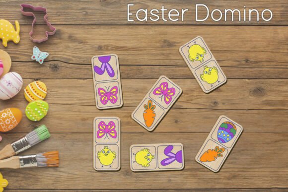 Transforming Traditional Play: The Kids Easter Game Domino Laser Cut Experience