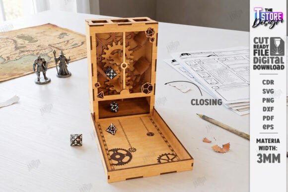 Unleashing Creativity: Exploring the Dice Catapult Laser Cut RPG Gaming Accessories
