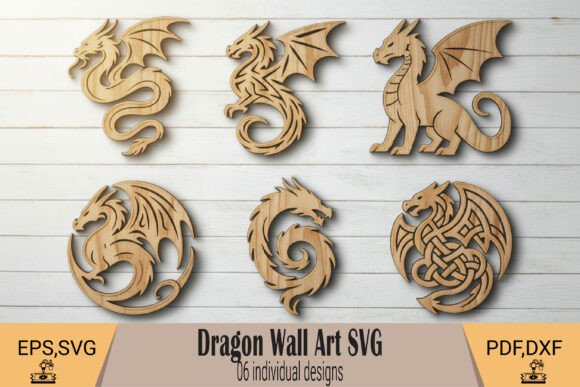 Unleashing Mythic Energy: The Rise of Dragon Wall Art Laser Cut SVG in Modern Makerspaces