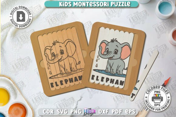 Unlocking Creativity: The Kids Puzzle Laser Cut Montessori Toy Workflow