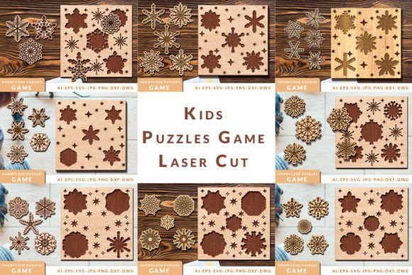 Unlocking Creativity with the Laser Cut Kids Puzzles Game SVG Bundle