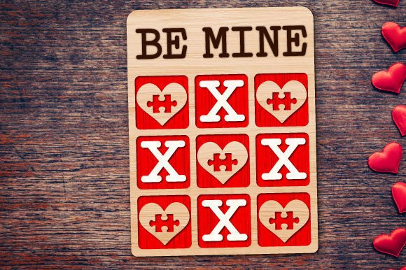 Valentine Tic Tac Toe Game: A Creative DIY Solution for Romantic Celebrations