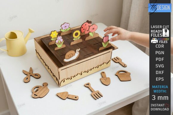 Wooden Garden Toy Playset Laser Cut CNC: A Practical Guide for Creators and Educators