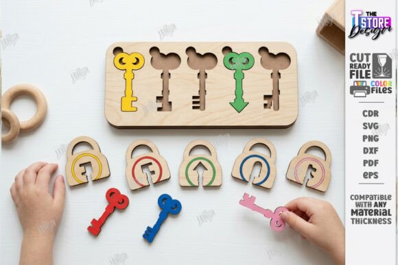 Wooden Key and Lock Puzzle Laser Cut: A Practical Tool for Creative and Educational Workflows