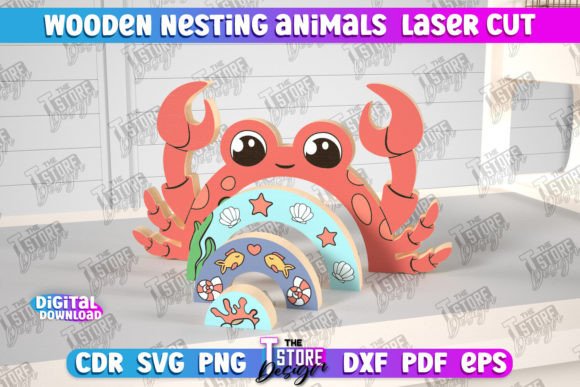 Wooden Nesting Crab Baby Game CNC: A Creative Solution for Crafters and Parents